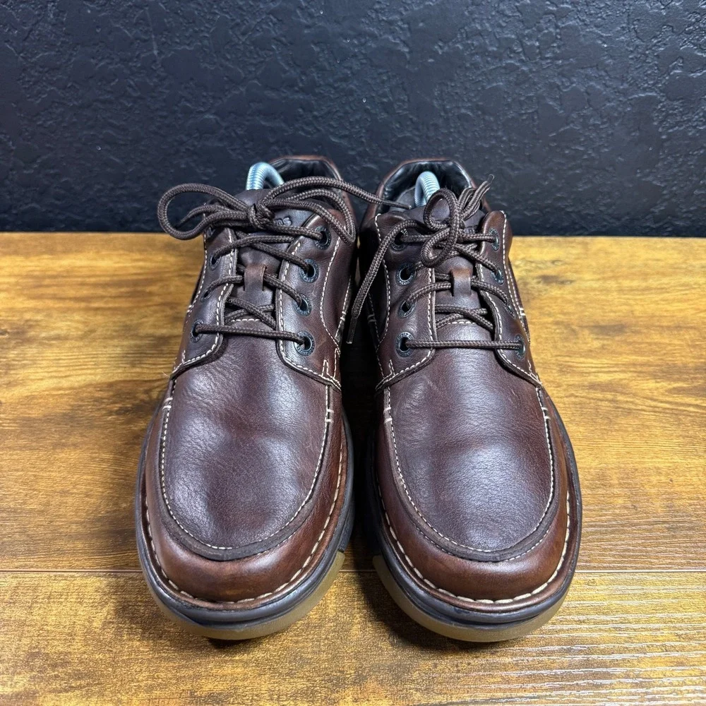 Dr. Martens 11495 Brown Leather Moc Toe Oxford Mens 9 US 42 EU